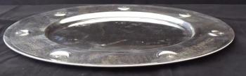 Stříbrný kulatý tác, hvězda s půlměsícem - Turecko Stříbrný kulatý tác, hvězda s půlměsícem - Turecko