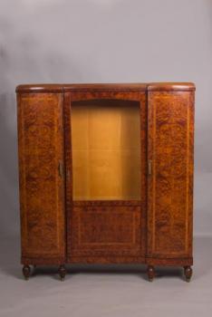 Art Deco knihovna s intarzií – 20.–30. léta Art Deco knihovna s intarzií – 20.–30. léta