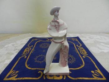 Vzácná keramická soška kovboje, Limonádový Joe Vzácná keramická soška kovboje, Limonádový Joe