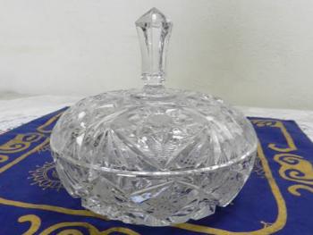 Broušená dóza Bohemia Crystal Broušená dóza Bohemia Crystal