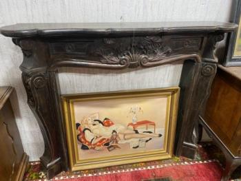 Dřevěný krb-krbová obestavba  Dřevěný krb-krbová obestavba