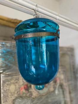 Závěsná stropnice světle-modrá  Závěsná stropnice světle-modrá