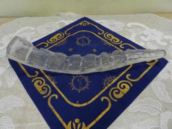 Autorská skleněná plastika, objekt z čirého skla Autorská skleněná plastika, objekt z čirého skla