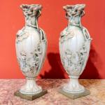 Amphora,Trnovany, Secesní párové vázy Amphora,Trnovany, Secesní párové vázy