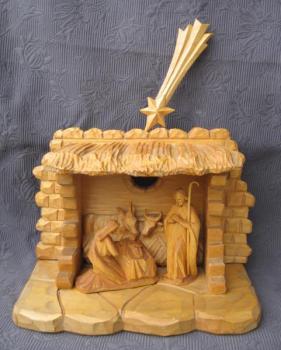Dřevěný betlém Dřevěný betlém