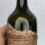 Láhev od minerálky Mattoni ( Karlovy Vary ) Láhev od minerálky Mattoni ( Karlovy Vary )