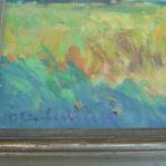 Obraz Ota Bubeníček - krajina s rybníkem  Obraz Ota Bubeníček - krajina s rybníkem