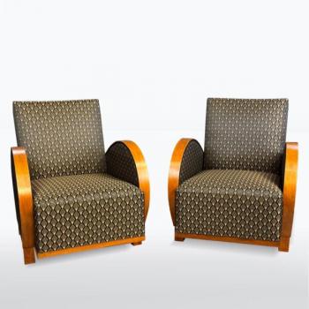 Párová křesla Art-Deco Párová křesla Art-Deco