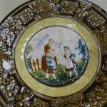 Souprava na dort - nástolec a 5 dezertních talířků Souprava na dort - nástolec a 5 dezertních talířků