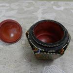 Ručně malovaná dřevěná dóza - Alois Petrus Ručně malovaná dřevěná dóza - Alois Petrus