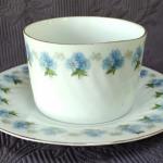 Šálek s podšálkem, porcelánka Loket  Šálek s podšálkem, porcelánka Loket