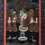 Krišna a pastýřky Krišna a pastýřky