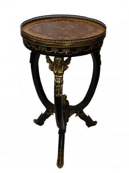 Empírový stolek kulatý Empírový stolek kulatý