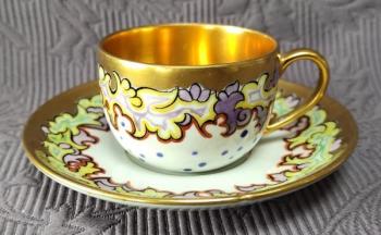 Šálek s podšálkem, zn. KPM Šálek s podšálkem, zn. KPM