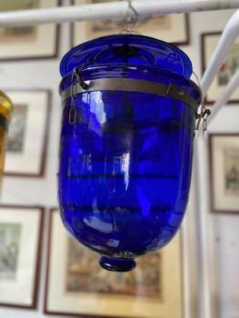 Závěsná stropnice tmavě-modrá  Závěsná stropnice tmavě-modrá