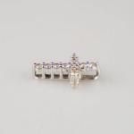 Zlatý křížek s diamanty Zlatý křížek s diamanty