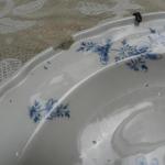 Ručně malovaný porcelánový talíř - Vídeň, 18.stol. Ručně malovaný porcelánový talíř - Vídeň, 18.stol.