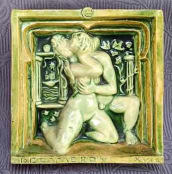 Erotický motiv II., zn. Decameron   Erotický motiv II., zn. Decameron