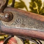 Bernard perkusní brokovnice, originál 19. století Bernard perkusní brokovnice, originál 19. století