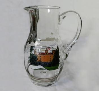 Skleněný džbánek Skleněný džbánek