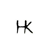 Březová (Pirkenhammer), Friedrich Hocke, 1803-1810, modrá, zlatá značka HK Březová (Pirkenhammer), Friedrich Hocke, 1803-1810, modrá, zlatá značka HK