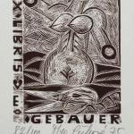 Olga Čechová - Čtyři ex libris, Rybář Olga Čechová - Čtyři ex libris, Rybář