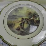 Dekorační talíř Rybáři Dekorační talíř Rybáři