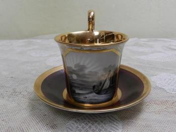 Porcelánový hrnek, ŠaPo - Vídeň, 1817 Porcelánový hrnek, ŠaPo - Vídeň, 1817