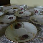 Čajový set šálků s podšálky pro 6 osob Čajový set šálků s podšálky pro 6 osob