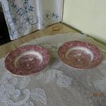 Hluboké talíře Canterbury Ironstone England 2ks Hluboké talíře Canterbury Ironstone England 2ks