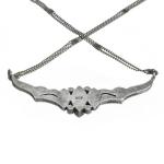 Stříbrný Art-deco kolier Stříbrný Art-deco kolier