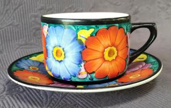 Šálek s podšálkem, zn. Klenčí  Šálek s podšálkem, zn. Klenčí