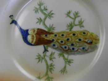 Talíře s pávem 3ks Talíře s pávem 3ks