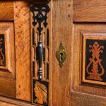 Holandská renesanční skříň (”Beeldenkast”) 17. st  Holandská renesanční skříň (”Beeldenkast”) 17. st