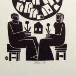 Miroslav Houra - 3 x Exlibris, PF 1977, PF 1979 Miroslav Houra - 3 x Exlibris, PF 1977, PF 1979