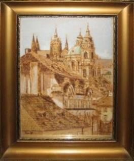 Praha – vypalovaný námět  Praha – vypalovaný námět