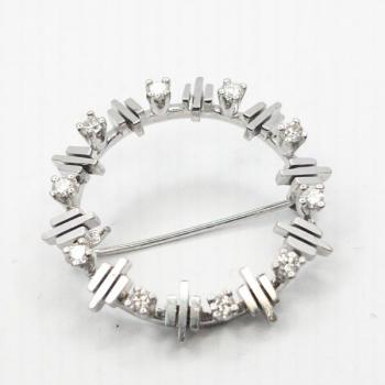 Briliantová brož Briliantová brož