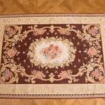 Hnědý koberec Aubusson 227 X 156 cm Hnědý koberec Aubusson 227 X 156 cm