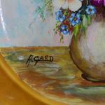 Talíř s květinami Talíř s květinami