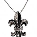 Přívěsek s řetízkem - heraldická lilie Přívěsek s řetízkem - heraldická lilie