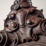 Starožitné nástěnné hodiny lovecké Starožitné nástěnné hodiny lovecké