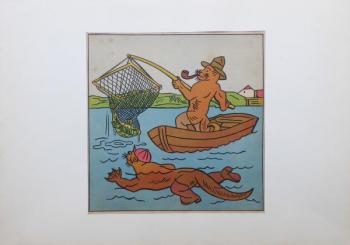 Josef Lada - Rybáři Josef Lada - Rybáři