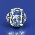 Au 585/1000/ 7,85 g, akvamarín 12,6 ct, brilianty cca 0,42 ct Au 585/1000/ 7,85 g, akvamarín 12,6 ct, brilianty cca 0,42 ct