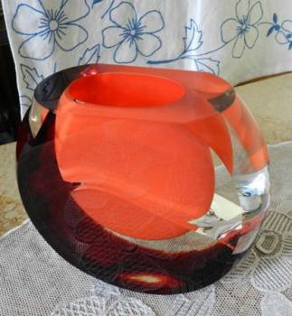 Červená váza Červená váza