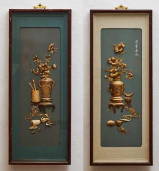 Párové čínské panely velké Párové čínské panely velké