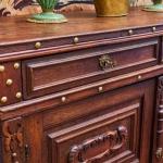 Neorenesanční komoda z masivního dubu cca 1800 Neorenesanční komoda z masivního dubu cca 1800