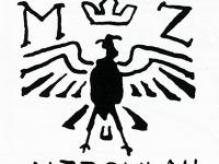 Tištěnáorlice s korunkou a iniciály  Tištěnáorlice s korunkou a iniciály