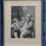 Gobelín - Navlékání nitě Gobelín - Navlékání nitě