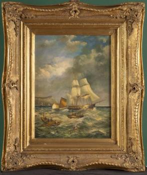 139. Plachetnice na rozbouřeném moři 139. Plachetnice na rozbouřeném moři