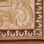 Hnědý koberec Aubusson 227 X 156 cm Hnědý koberec Aubusson 227 X 156 cm